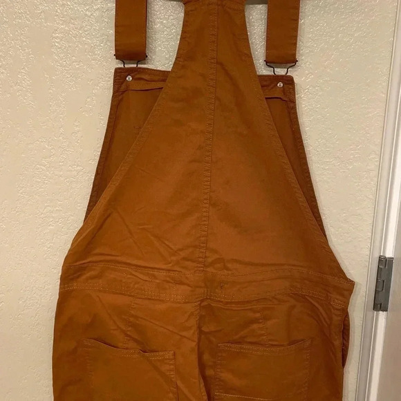 Unisex Blue Steel Rust Colored Overalls Slim 42 - Picture 9 of 15
